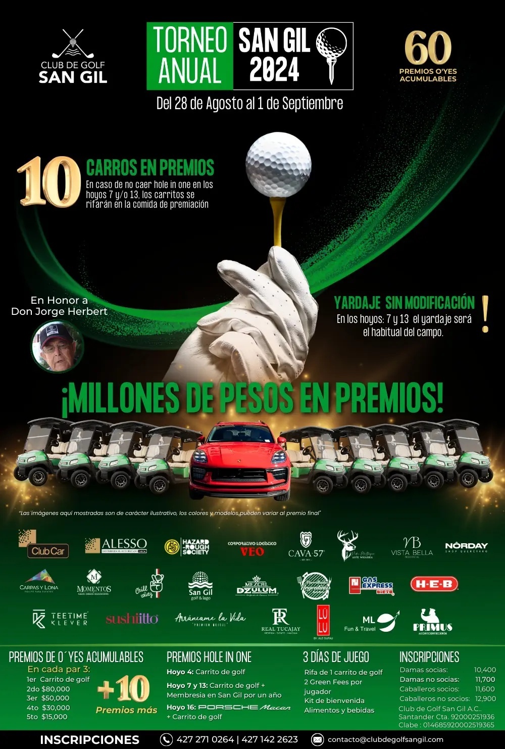 XVII Torneo Anual de Golf